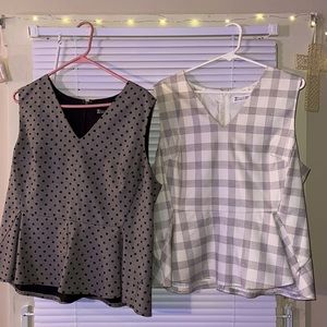 SOLD New York & Co Lined zip up Dress Blouses